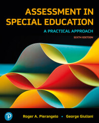 Cover image: Assessment in Special Education 6th edition 9780137545544