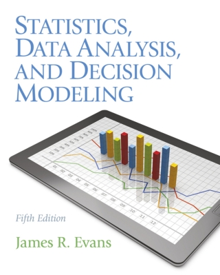 Cover image: Statistics, Data Analysis, and Decision Modeling (Pearson+) 5th edition 9780132744287