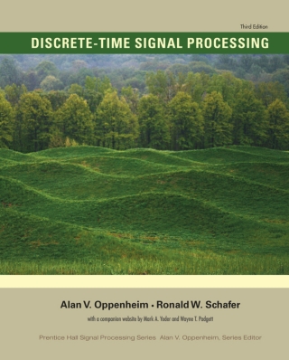 Cover image: Discrete-Time Signal Processing (Pearson+) 3rd edition 9780131988422
