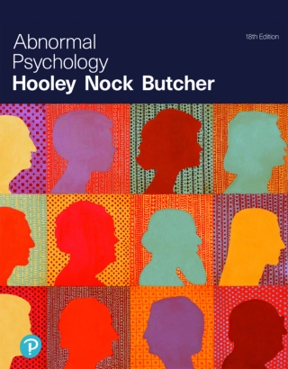 Cover image: Abnormal Psychology (Pearson+) 18th edition 9780134999173