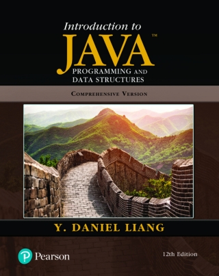 Cover image: Introduction to Java Programming and Data Structures, Comprehensive Version (Pearson+) 12th edition 9780136520238