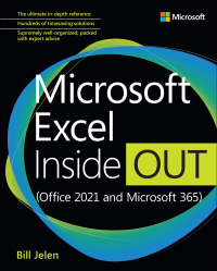 Imagen de portada: Microsoft Excel Inside Out (Office 2021 and Microsoft 365) 1st edition 9780137559534
