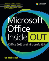 Cover image: Microsoft Office Inside Out (Office 2021 and Microsoft 365) 1st edition 9780137564095