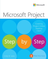 表紙画像: Microsoft Project Step by Step (covering Project Online Desktop Client) 1st edition 9780137565054