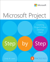 Imagen de portada: Microsoft Project Step by Step (covering Project Online Desktop Client) 1st edition 9780137565054
