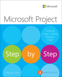 Cover image: Microsoft Project Step by Step (Covering Project Online Desktop Client) 1st edition 9780137565054