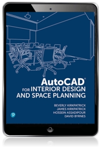 Cover image: AutoCAD for Interior Design and Space Planning (Pearson+) 1st edition 9780136787884