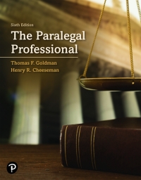 Cover image: Paralegal Professional, The (Pearson+) 6th edition 9780135724545