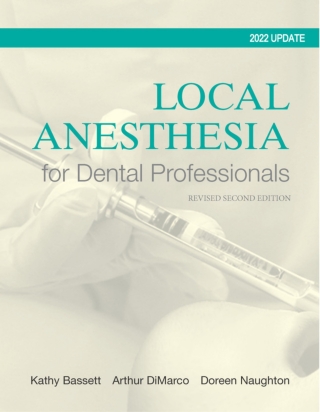 Cover image: Local Anesthesia for Dental Professionals (Pearson+) 2nd edition 9780133077711