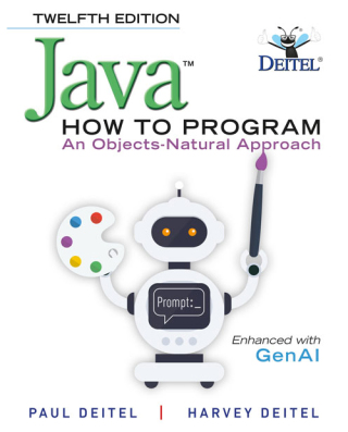Cover image: Java How to Program 12th edition 9780137598670