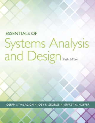 Cover image: Essentials of Systems Analysis and Design (Pearson+) 6th edition 9780133546231