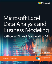 Cover image: Microsoft Excel Data Analysis and Business Modeling (Office 2021 and Microsoft 365) 7th edition 9780137613663