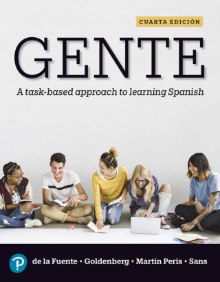 Cover image: Gente: A task-based approach to learning Spanish (Pearson+) 4th edition 9780135162903