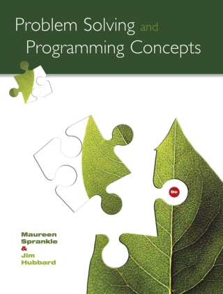 Cover image: Problem Solving and Programming Concepts (Pearson+) 9th edition 9780132492645