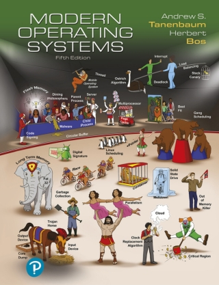 Cover image: Modern Operating Systems (Pearson+) 5th edition 9780137618873