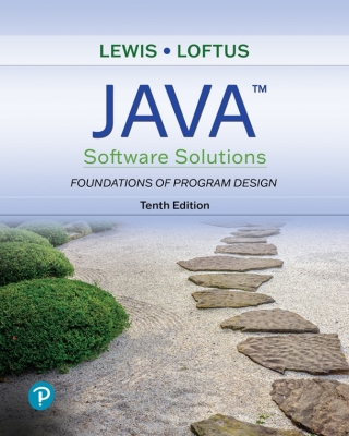 Cover image: Java Software Solutions 10th edition 9780137306930