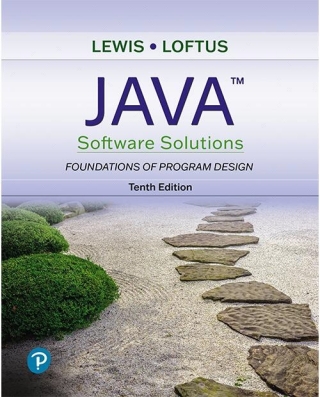 Cover image: Java Software Solutions 10th edition 9780137306930