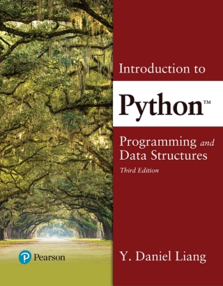Cover image: Introduction to Python Programming and Data Structures 3rd edition 9780137621521