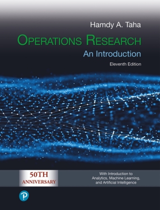 Cover image: Operations Research: An Introduction (Pearson+) 11th edition 9780137625864