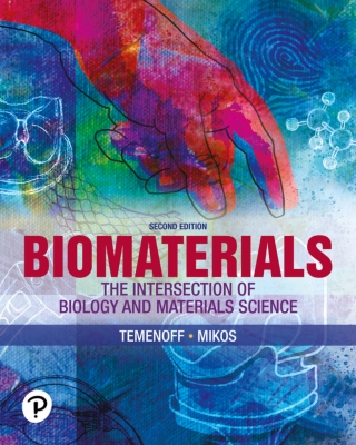 Cover image: Biomaterials: The Intersection of Biology and Materials Science (Pearson+) 2nd edition 9780134605456
