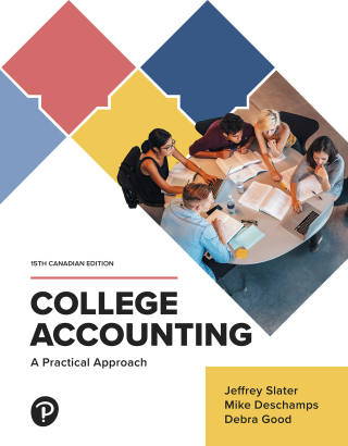 Cover image: College Accounting: A Practical Approach (Canadian Edition) 15th edition 9780137627776
