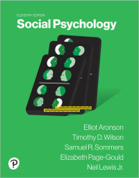 Cover image: Social Psychology 11th edition 9780137633647