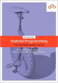 Cover image: Android Programming 5th edition 9780137645541