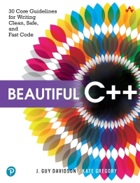 Imagen de portada: Beautiful C++ 1st edition 9780137647842