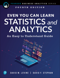 Imagen de portada: Even You Can Learn Statistics and Analytics 4th edition 9780137654765