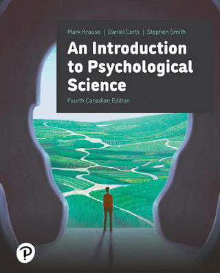 Cover image: An Introduction to Psychological Science (Canadian Edition) 4th edition 9780138083922