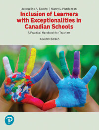 Cover image: Inclusion of Learners with Exceptionalities in Canadian Schools 7th edition 9780137664092