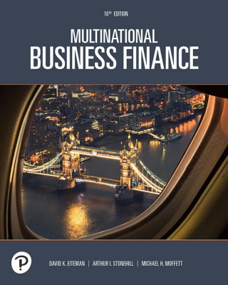Cover image: Multinational Business Finance 16th edition 9780137496013