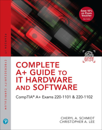 Imagen de portada: Complete A+ Guide to IT Hardware and Software 9th edition 9780137670444