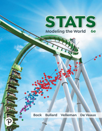 Cover image: Stats: Modeling the World 6th edition 9780137685394
