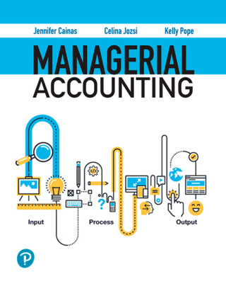 Cover image: Managerial Accounting 1st edition 9780134476810