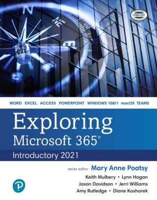 Cover image: Exploring Microsoft 365: Introductory 2021 (Pearson+) 1st edition 9780137602391