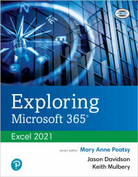 Cover image: Exploring Microsoft 365: Excel 2021 1st edition 9780137602469