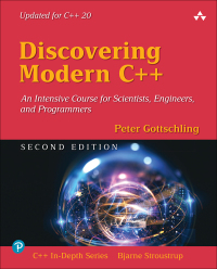 Imagen de portada: Discovering Modern C++ 2nd edition 9780136677642