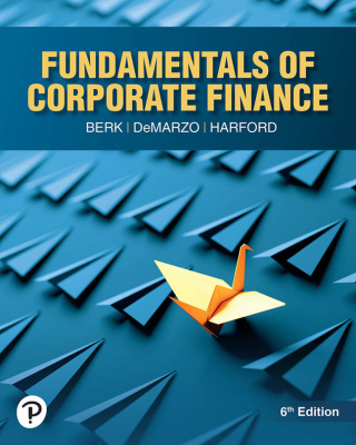 Cover image: Pearson eText Fundamentals of Corporate Finance -- Instant Access (Pearson+) 6th edition 9780137852581