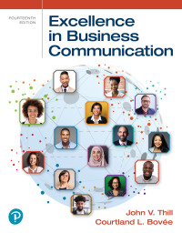 Cover image: Excellence in Business Communication 14th edition 9780137868452