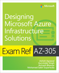 Imagen de portada: Exam Ref AZ-305 Designing Microsoft Azure Infrastructure Solutions 1st edition 9780137878789