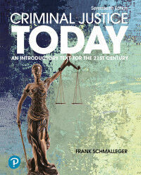 Cover image: Criminal Justice Today 17th edition 9780137910472