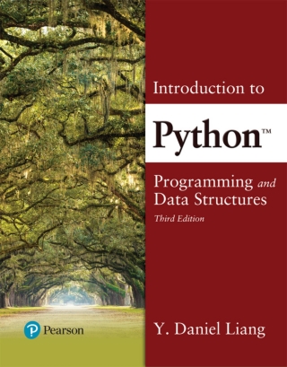 Cover image: Introduction to Python Programming and Data Structures (Pearson+) 3rd edition 9780137621521