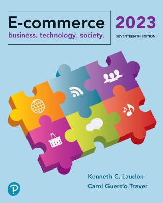 Cover image: E-Commerce 2023: Business, Technology, Society 17th edition 9780137922208