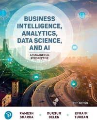 Cover image: Business Intelligence, Analytics, Data Science, and AI 5th edition 9780137931286