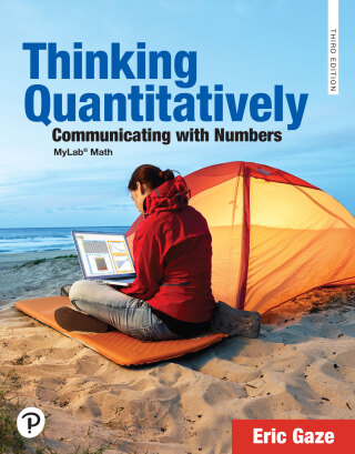 Cover image: Thinking Quantitatively: Communicating with Numbers 3rd edition 9780137940813