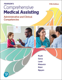 Cover image: Pearson's Comprehensive Medical Assisting 5th edition 9780137727773
