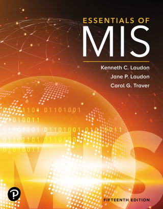 Cover image: Essentials of MIS 15th edition 9780137946792