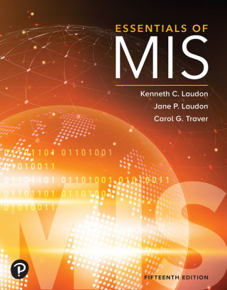 Cover image: Essentials of MIS (Pearson+) 15th edition 9780137946792
