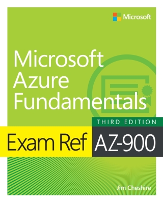 Cover image: Exam Ref AZ-900 Microsoft Azure Fundamentals 3rd edition 9780137955145